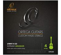 Ortega Guitars Soprano Ukulele Strings - Custom Made Strings Series - Nylon (UWNY-4-SO)
