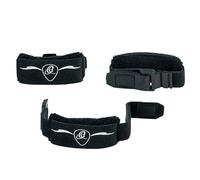 Ortega Guitars String Mute Accessory - Medium Size - For Bass, Classical Guitar - Nylon, Black (OSMU-M)