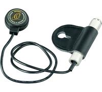 Ortega Guitars Surface Pickup System - Pickup System with Adhesive Pad - 6.3 mm Jack Plug - Various Materials, Black (MAGUS-OCTOPUS)