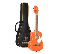 Ortega Guitars Tenor Ukulele orange - Gaucho Series - includes Gig Bag - Agathis wood (RUGA-ORG)
