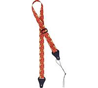 Ortega OUS-ORFL Ukulele Strap Orange Flower
