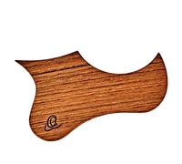 ORTEGA Wooden Pickguard OWPTB-WN for Tenor & Baritone Ukulele Walnut