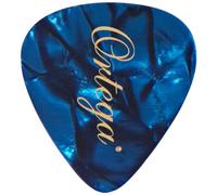 Ortega Medium Picks - Blue Pearl (Pack of 10)