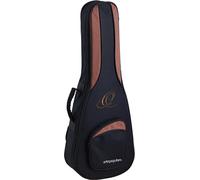 Ortega Guitars Pro Series Bag - Travel Guitar Bag - Height 80 cm - Wide Neck Brace - Shoulder Straps - Nylon, Black (ONB-GTL)