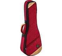 Ortega Guitars Ukulele Soft Case - Case for Tenor Ukulele - Height 67.5 cm - Width 23 cm - Cotton/Canvas, Red (OSOCAUK-TE-BX)