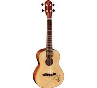 Ortega Guitars Concert Ukulele Acoustic - Bonfire Series - Spruce, Sapele, Natural (RU5)