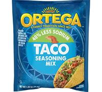 Ortega Seasoning Mix 40% Less Sodium Taco, 1.25 oz