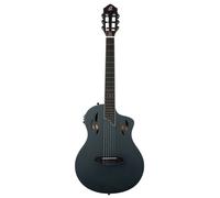 Ortega Tourplayer Deluxe Nylon String Guitar - Spruce Black + Bag