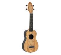 Ortega Ukulele Set "Spalted Maple" in ymbag/H-Tuner/5 Picks/Strap