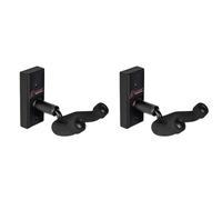 Ortega Wall Hanger OGH-1 for Guitar and Bass Guitar, Black (Pack of 2)