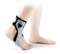 Ortesis para pie caído con forro de airbag y soporte triangular, diseño extraíble para fascitis plantar, voleibol y esguince de tobillo. Estabiliza la marcha y proporciona soporte para el tobillo