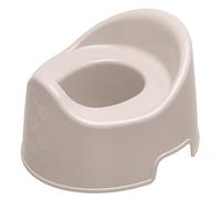 Orthex Potty | Grey | Easy to Clean Durable Plastic Toilet Training Seat | Boys, Girls, Kids Bathroom | BPA Free | 10-Year Guarantee | L31 x W26 x H20 cm