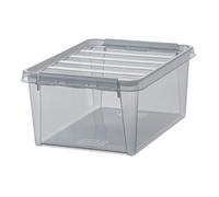 orthex SmartStore Colour Box 15-14 Litres 40 x 30 x 18 cm Grey Pack of 10