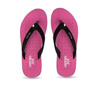 ORTHO JOY Doctor Orthopedic Slippers for Women, Everyday Use, MCR Chappals for Women, Pink, 6 UK