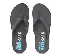 ORTHO JOY Doctor Women's McR Chappals Orthopaedic Slippers, Grey, 7.5 UK