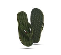 ORTHO JOY Slippers for Women's Care | Orthopaedic | Diabetics | Acupressure | Comfortable | MCR | Flip Flop Women and Girls Home for Everyday Use, Dark Green, 4 UK