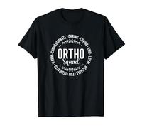 Ortho Squad Orthopedic Surgeon Orthopedist for Women Men Value Graphic T-Shirt, Men, Black, S