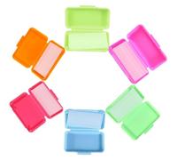 Orthodontic Dental Wax for Braces, 6 Pack, Multi-Color Storage Cases