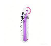 Orthodontic Toothbrush, Mini Round Small Head Soft Toothbrush with 37° Bend Neck, Imported German PERLON 0.1mm Fine Bristles for Braces, Wisdom Teeth, Deep Gum Cleaning, 3 Colors Available (purple)