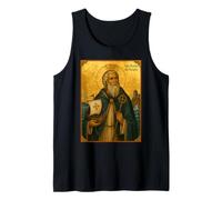 Orthodox/Catholic Icon of St Brendan the Navigator Tank Top
