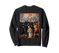 Orthodox Catholic Icon Saint Bertharius of Monte Cassino Sweatshirt