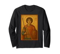 Orthodox Christian Icon of the Saint George Long Sleeve T-Shirt