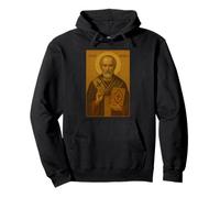Orthodox Christian Icon of the Saint Nicholas Pullover Hoodie