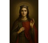 Orthodox Christian Notebook Journal Saint Cathrine Agia Aikaterina Greek Icon 6x9' religious college ruled lined 120 pages