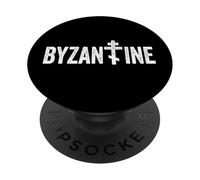 Orthodox Cross | Byzantine Russian Gr onstantinople PopSockets Adhesive PopGrip