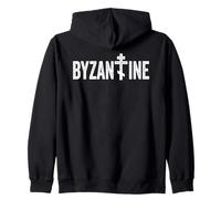 Orthodox Cross | Byzantine Russian Gr onstantinople Zip Hoodie