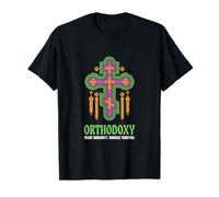 Orthodox Cross Resist Modernity Embrace Tradition T-Shirt
