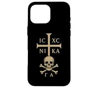 Orthodox Cross With Skull of Adam Case for iPhone 16 Pro Max