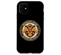 Orthodox Heart Byzantine Soul Christian Byzantium Eagle Case for iPhone 11