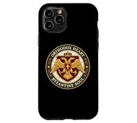Orthodox Heart Byzantine Soul Christian Byzantium Eagle Case for iPhone 11 Pro