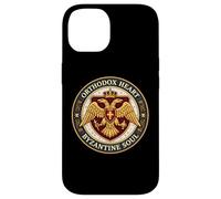 Orthodox Heart Byzantine Soul Christian Byzantium Eagle Case for iPhone 14