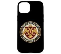 Orthodox Heart Byzantine Soul Christian Byzantium Eagle Case for iPhone 15 Plus