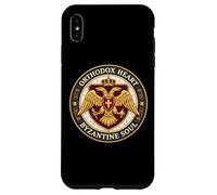 Orthodox Heart Byzantine Soul Christian Byzantium Eagle Case for iPhone XS Max