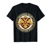 Orthodox Heart Byzantine Soul Christian Byzantium Eagle T-Shirt