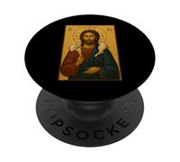 Orthodox Icon: Jesus Christ The Good Shepherd PopSockets Adhesive PopGrip