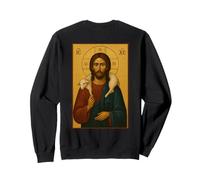 Orthodox Icon: Jesus Christ The Good Shepherd Sweatshirt