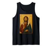 Orthodox Icon: Jesus Christ The Good Shepherd Tank Top