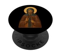 Orthodox Icon of Anthony the Great PopSockets Adhesive PopGrip