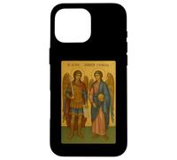 Orthodox Icon of Archangel Michael and Gabriel Case for iPhone 16 Pro Max