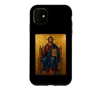 Orthodox Icon of Jesus Christ Enthroned Case for iPhone 11