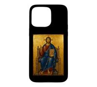 Orthodox Icon of Jesus Christ Enthroned Case for iPhone 15 Pro Max