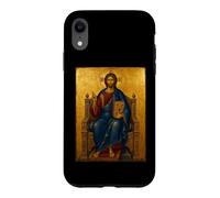 Orthodox Icon of Jesus Christ Enthroned Case for iPhone XR