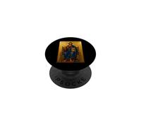 Orthodox Icon of Jesus Christ Enthroned PopSockets Adhesive PopGrip