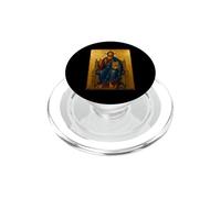 Orthodox Icon of Jesus Christ Enthroned PopSockets PopGrip for MagSafe