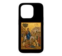 Orthodox Icon of Jesus Entry into Jerusalem Case for iPhone 15 Pro