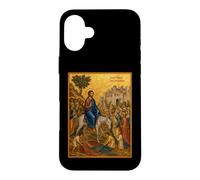 Orthodox Icon of Jesus Entry into Jerusalem Case for iPhone 16 Plus